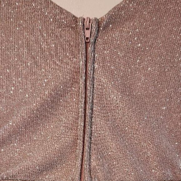 B. Darlin Rose/Pink Shimmer Dress - Picture 4 of 6